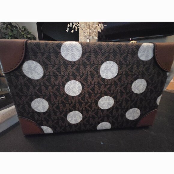 NWT Authentic Michael Kors Crossbody and Carry On Luggage Bundle - Picture 4 of 12